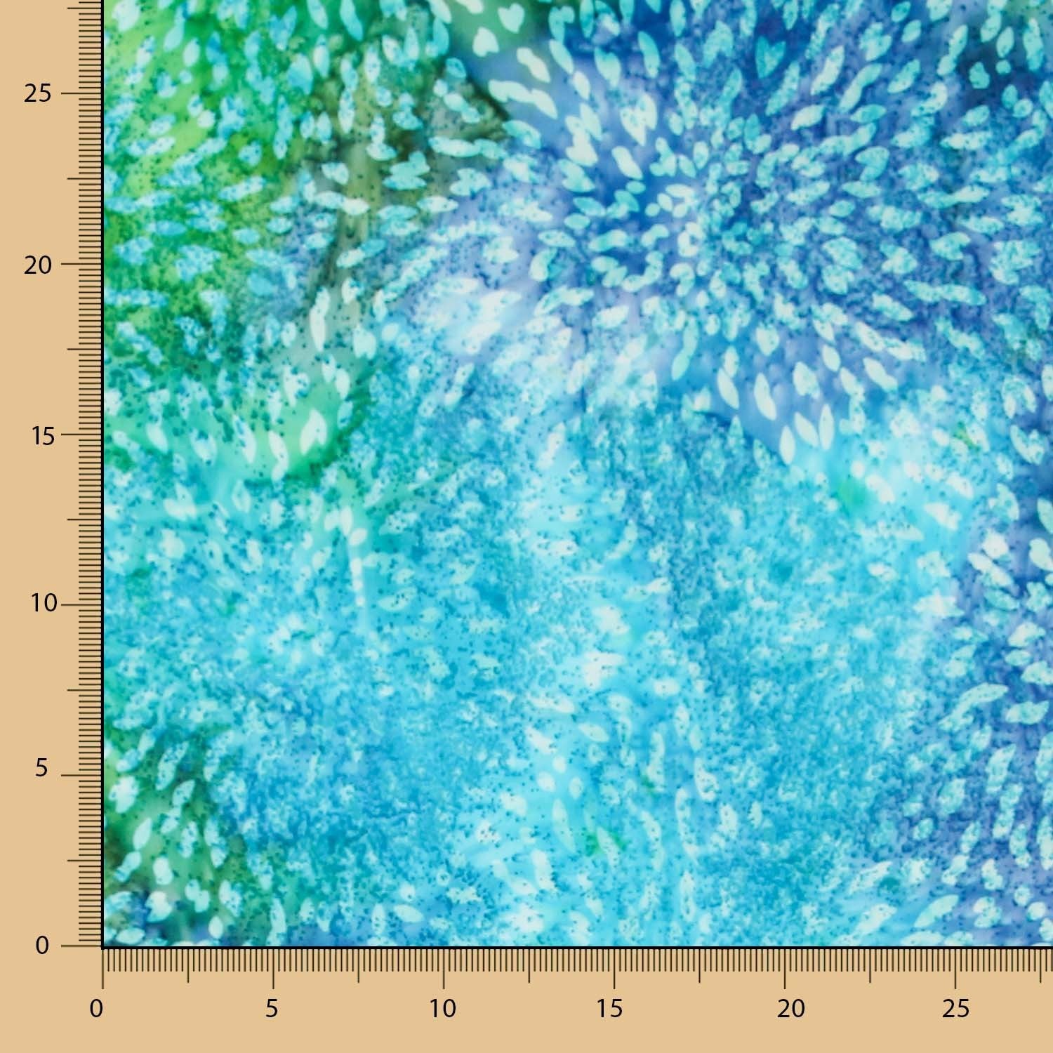 Batik Floral Blau - Ribes y Casals