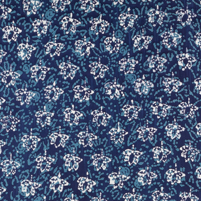 Batik-Blätter Blau - Ribes y Casals