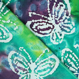 Batik Blaue Schmetterlinge - Ribes y Casals
