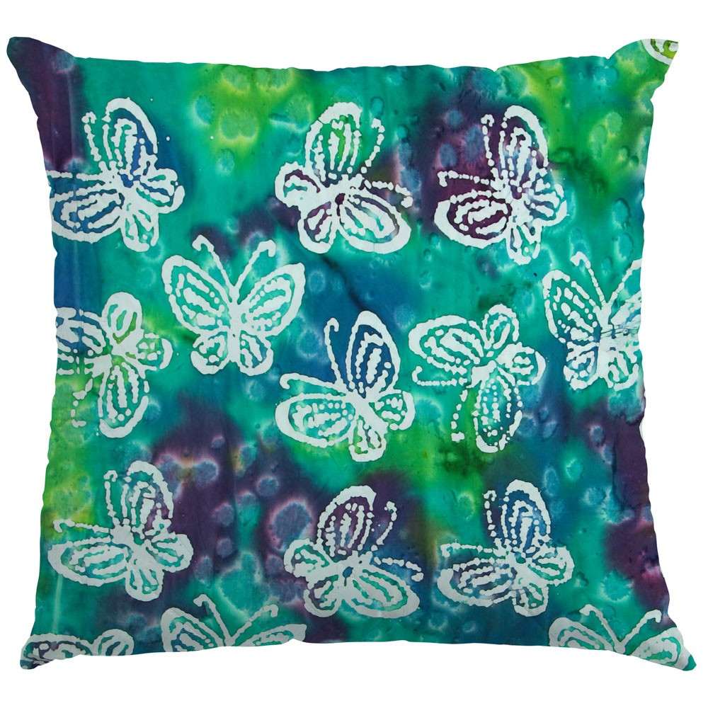 Batik Blaue Schmetterlinge - Ribes y Casals