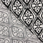 Bambula Viskose Batik Schwarz - Ribes y Casals