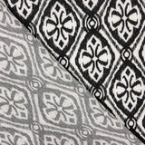 Bambula Viskose Batik Schwarz - Ribes y Casals