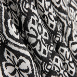 Bambula Viskose Batik Schwarz - Ribes y Casals