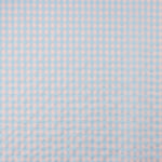 Seersucker Batiste Retal Vichy Soft Blau und Rosa - 145 cm breit - Ribes y Casals