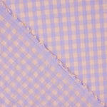 Seersucker Batiste Vichy Lavendel - Ribes y Casals