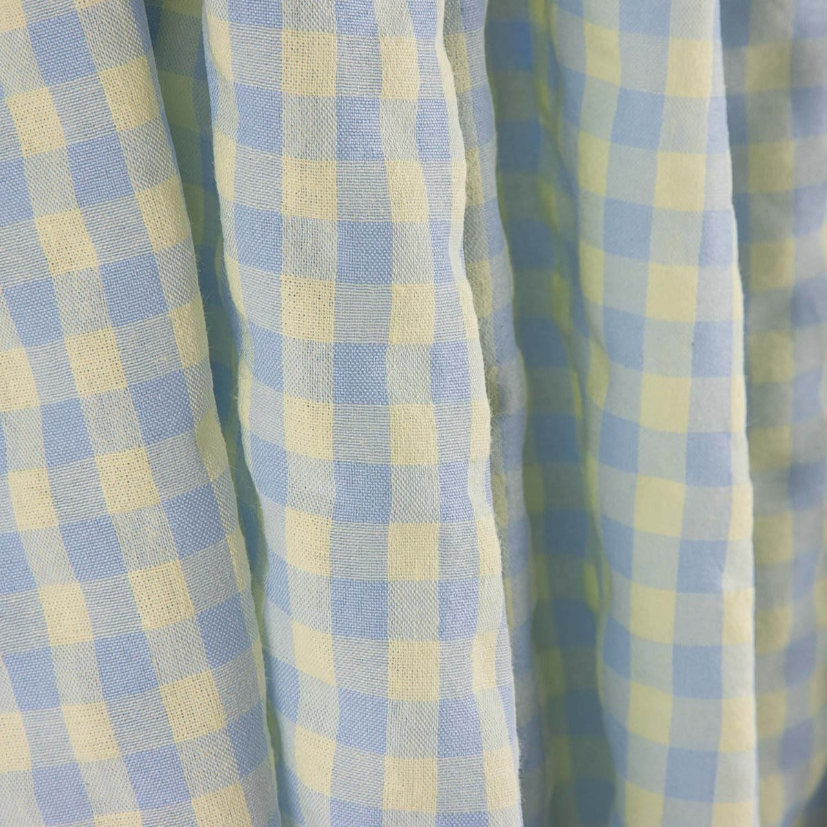 Seersucker Vichy Soft Grün und Blau Seersucker Badeanzug - Ribes y Casals