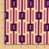 Magenta Geometrischer Bielastik - Ribes y Casals