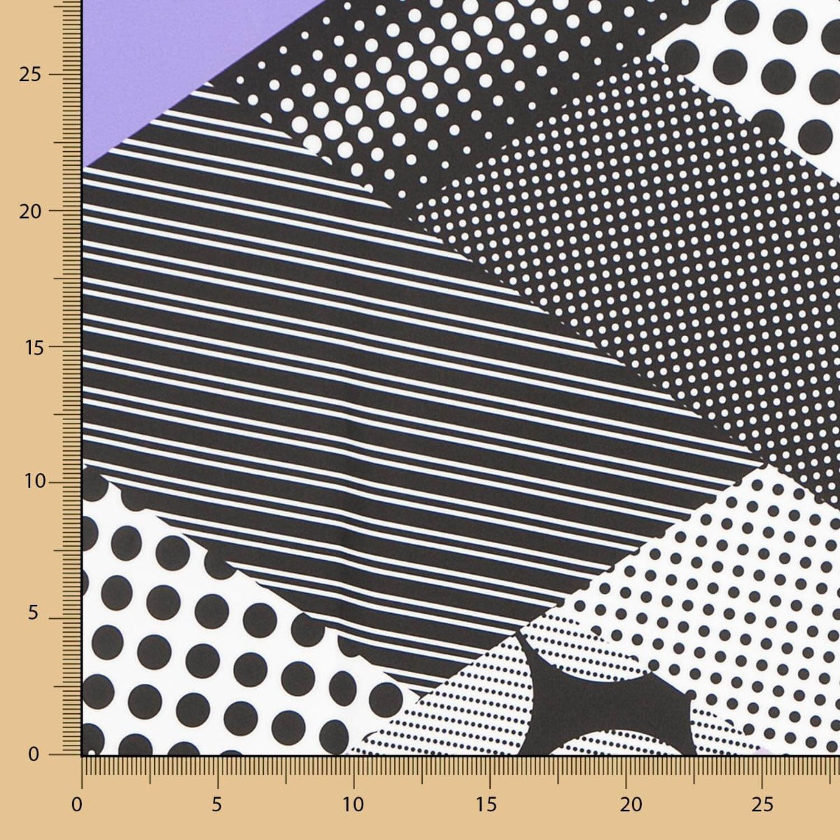 Bielastic Patch Geo Mauve - Ribes y Casals