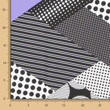 Bielastic Patch Geo Mauve - Ribes y Casals