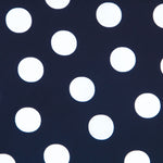 Bielástico Polka Dots Marineblau Weiß - Ribes y Casals