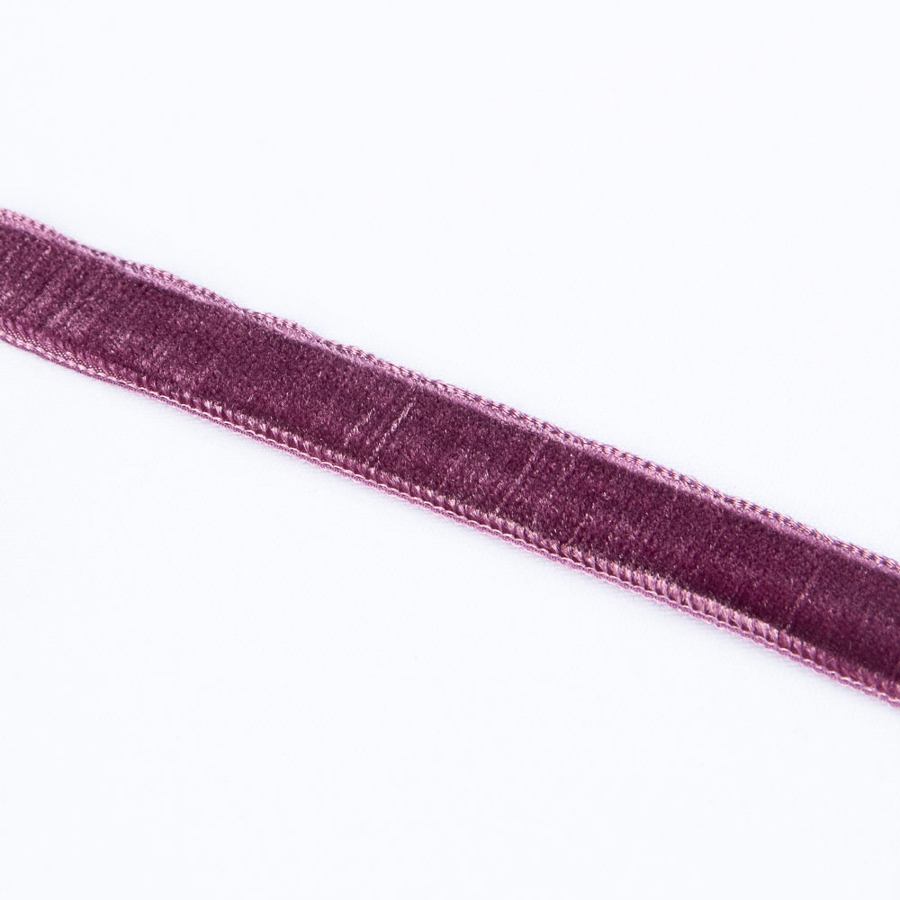 Aubergine Samtband 16mm - Ribes y Casals