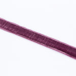 Aubergine Samtband 16mm - Ribes y Casals