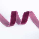 Aubergine Samtband 16mm - Ribes y Casals