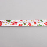 Weihnachtsbaum Bias Tape Weiß 18mm - Ribes y Casals