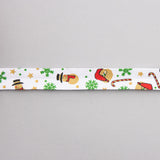 Bias Tape Weihnachtspuppen Weiß 18mm - Ribes y Casals