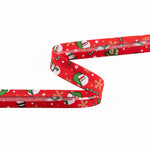 Bias-Band Weihnachtspuppen Rot 18mm - Ribes y Casals