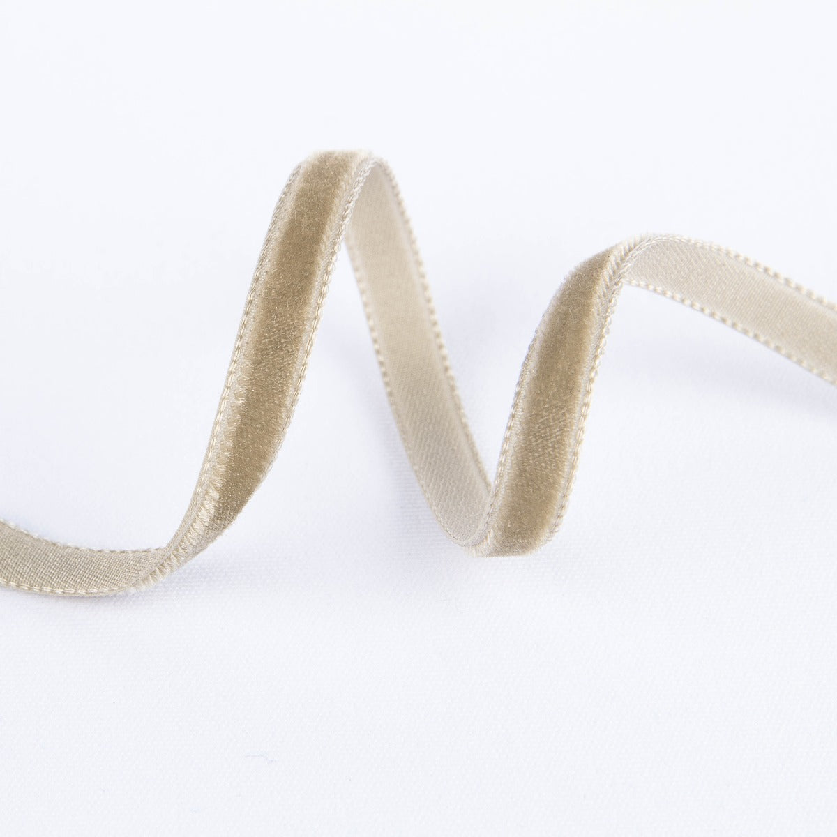 Samtband Taupe 7mm - Ribes y Casals