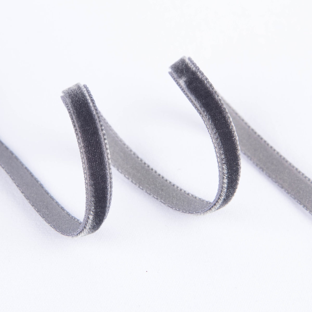 Marengo Grau Samtband 7mm - Ribes y Casals
