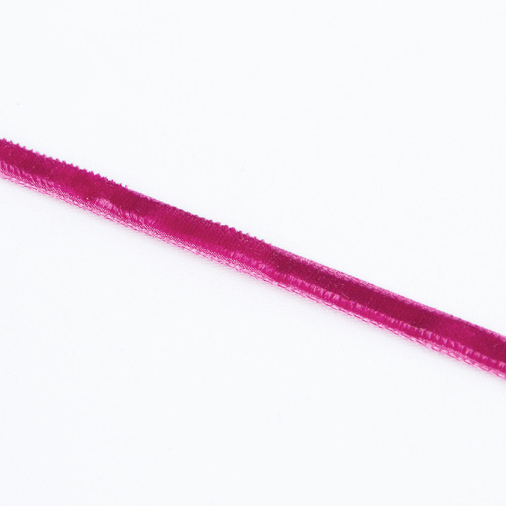 Fuchsia Samtband 7mm - Ribes y Casals