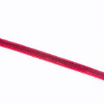Rubinrotes Samtband 7mm - Ribes y Casals
