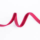 Rubinrotes Samtband 7mm - Ribes y Casals
