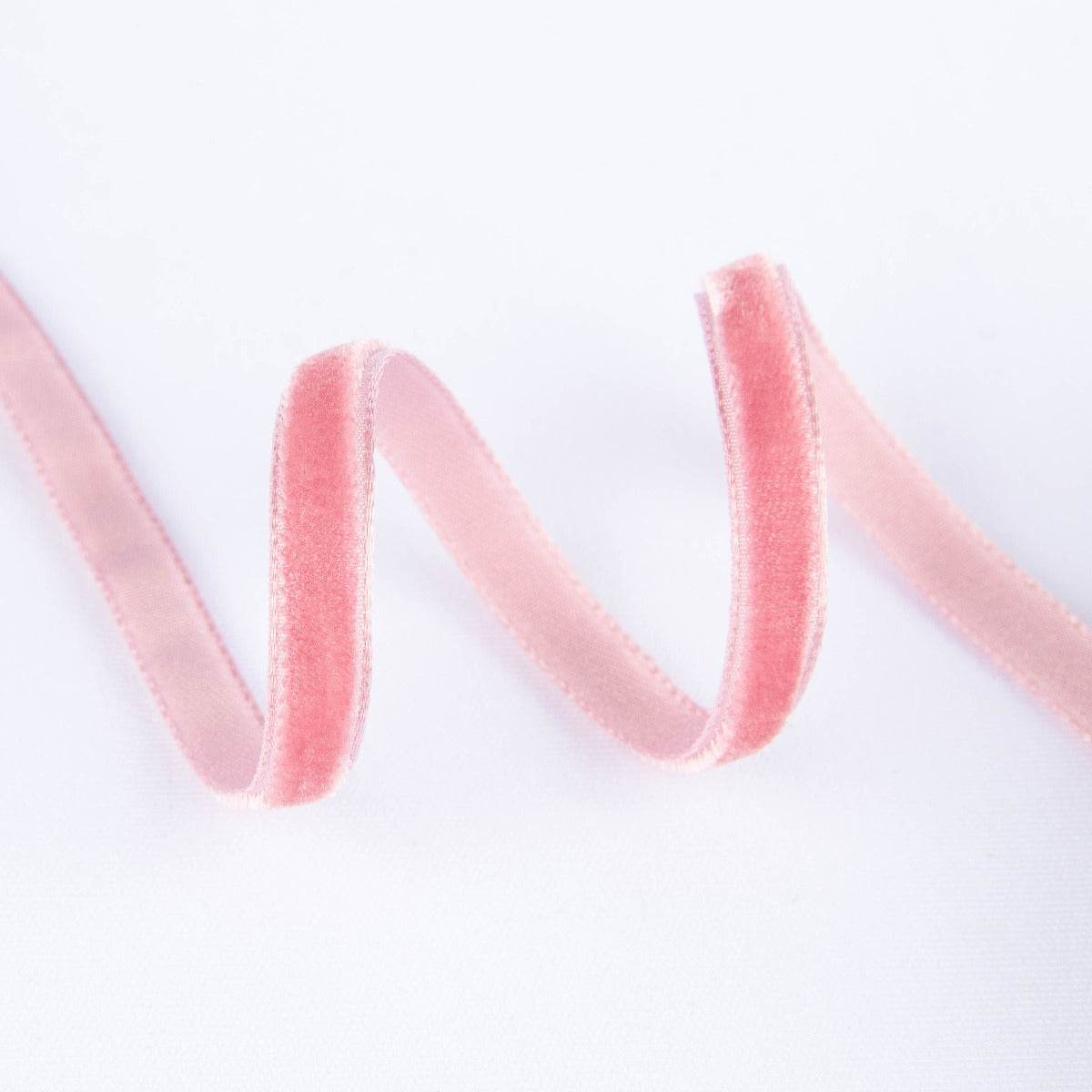 Samtband Rosa Stick 7mm - Ribes y Casals