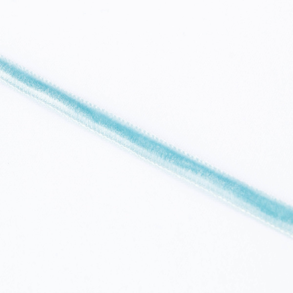 Eisblaues Samtband 7mm - Ribes y Casals