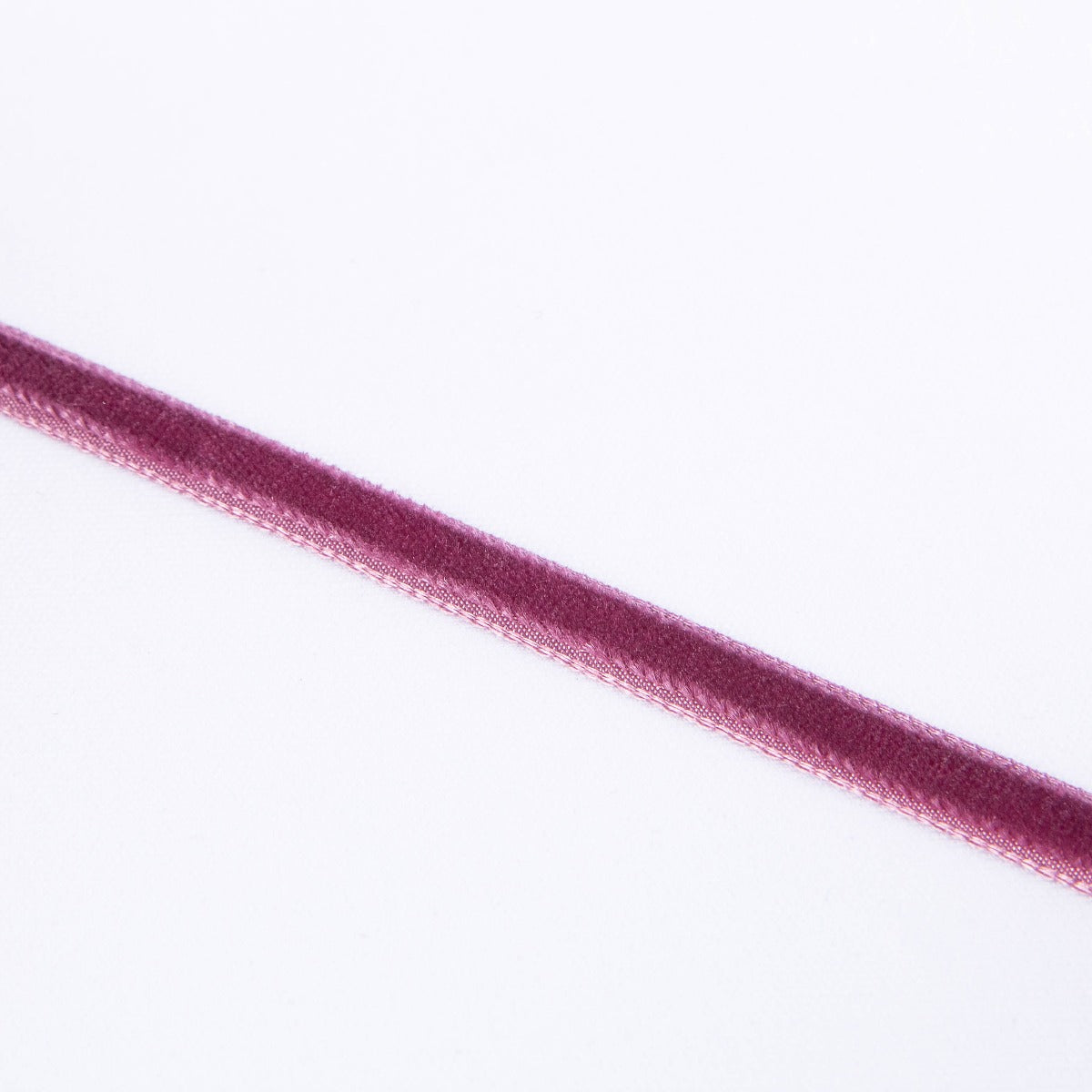 Aubergine Samtband 7mm - Ribes y Casals