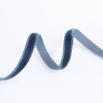 Samtband Blau graublau 7mm - Ribes y Casals