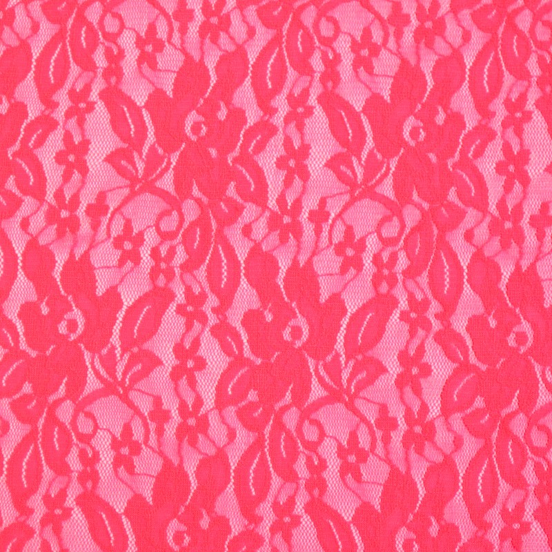 Elastische Spitze Fluor Rosa - Ribes y Casals