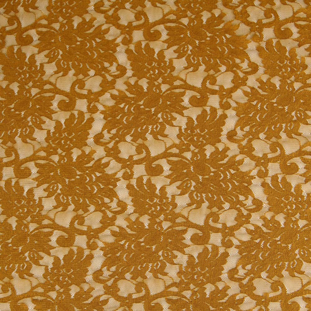 Blonda Flores Spandex Albero - Ribes y Casals