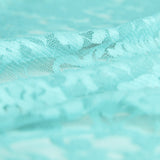 Spandex Türkis Blonda Blumen Spandex Türkis - Ribes y Casals