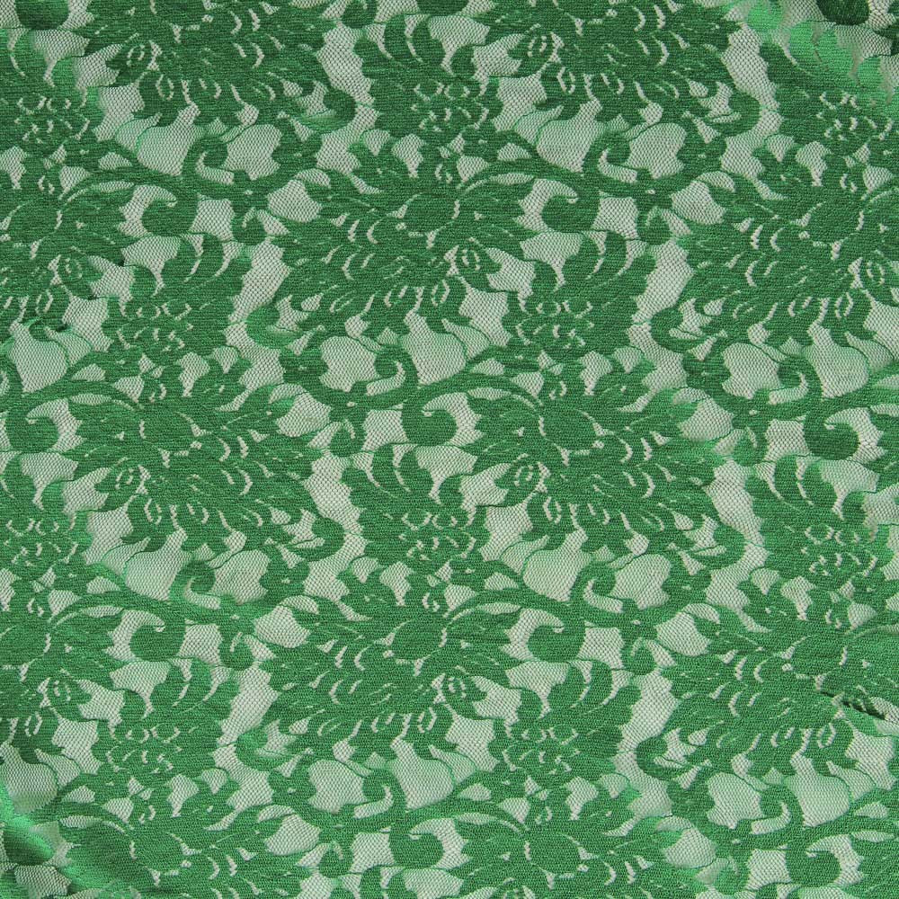Blonda Blumen Spandex Grün - Ribes y Casals