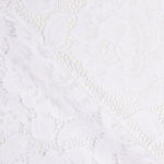 Blonda Blumen Spandex Weiß - Ribes y Casals