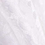Blonda Blumen Spandex Weiß - Ribes y Casals