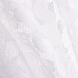 Blonda Blumen Spandex Weiß - Ribes y Casals