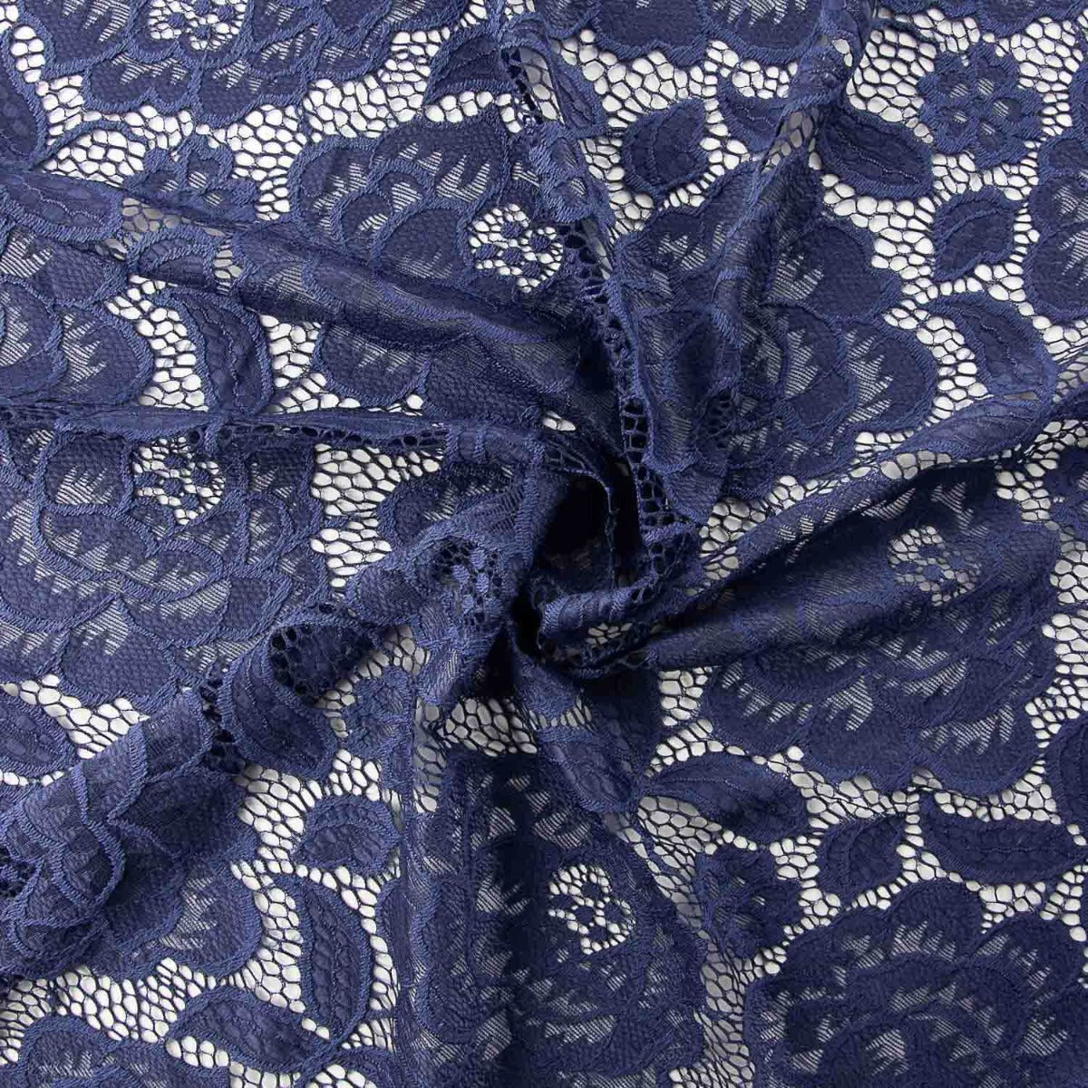Blonda Blumen Spandex Marine - Ribes y Casals