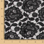 Blonda Blumen Spandex Schwarz - Ribes y Casals