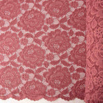 Blonda Flowers Spandex Rosa Rhabarber Rosa - Ribes y Casals