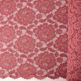 Blonda Flowers Spandex Rosa Rhabarber Rosa - Ribes y Casals