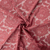 Blonda Flowers Spandex Rosa Rhabarber Rosa - Ribes y Casals