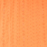 Orange Blume Schweizer Stickerei - Ribes y Casals