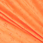 Orange Blume Schweizer Stickerei - Ribes y Casals