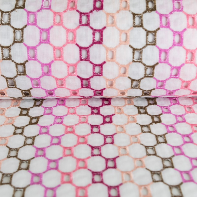 Geometrische Euklid Schweizer Stickerei - Ribes y Casals