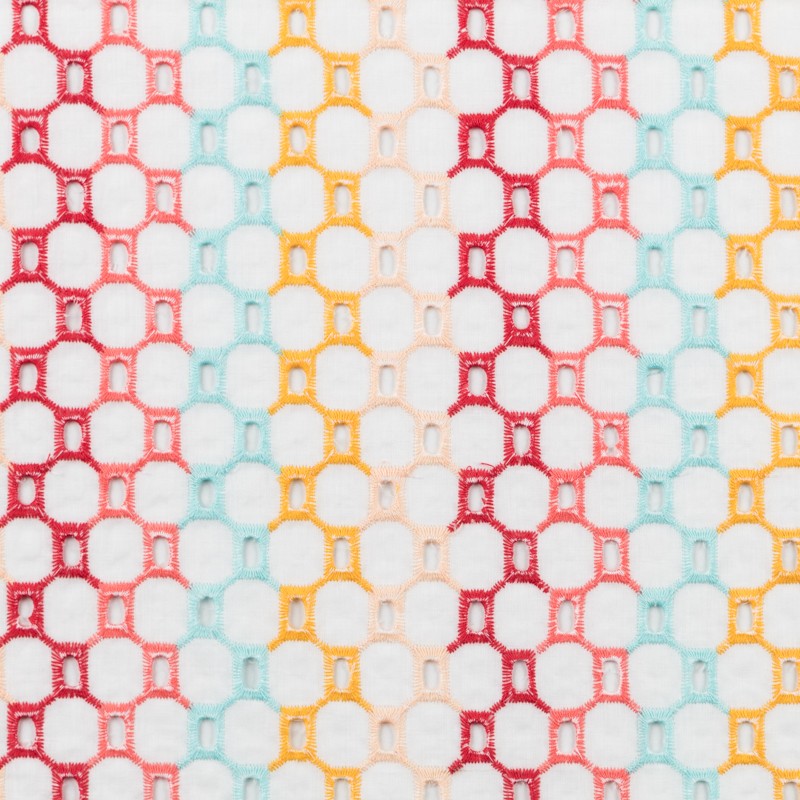 Schweizer Stickerei Geometrischer Pitagoras - Ribes y Casals