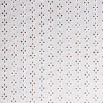 Weiße Blumenstickerei Weißer Stickereistoff 200x145 cm - Ribes y Casals
