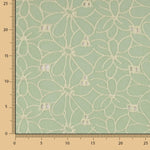 Swiss Green Daisy Stickerei - Ribes y Casals