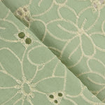 Swiss Green Daisy Stickerei - Ribes y Casals