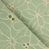 Swiss Green Daisy Stickerei - Ribes y Casals