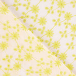 Schweizer Stickerei Mini Blume Gelb - Ribes y Casals